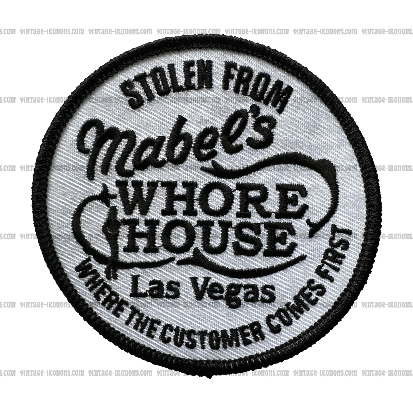 Stolen From Mabel's Whore House Las Vegas Vintage Patch