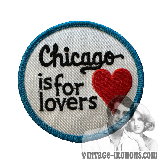 Chicago is for Lovers Vintage Patch