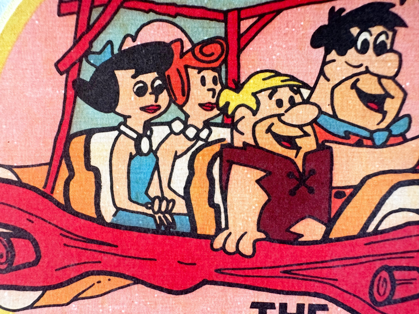 The Flintstones Vintage Iron On Heat Transfer