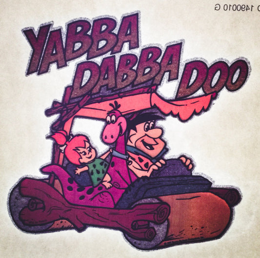 The Flintstones - Yabba Dabba Do Iron On Heat Transfer