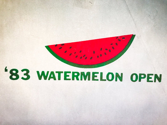 1983 Watermelon Open Iron On Heat Transfer