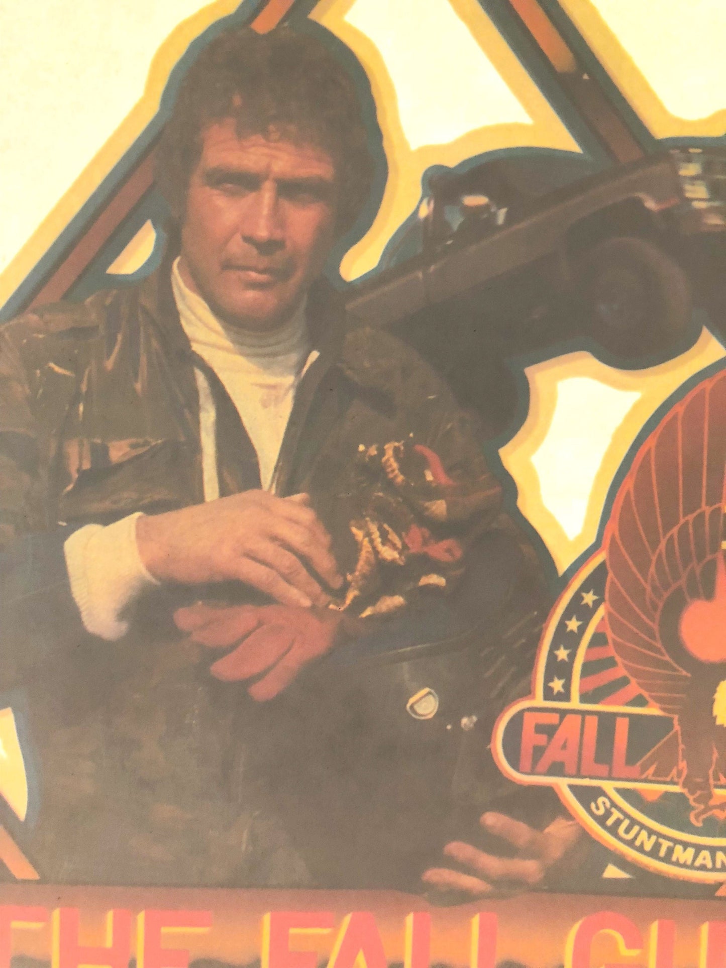 The Fall Guy TV Show with Lee Majors Iron On Heat Transfer