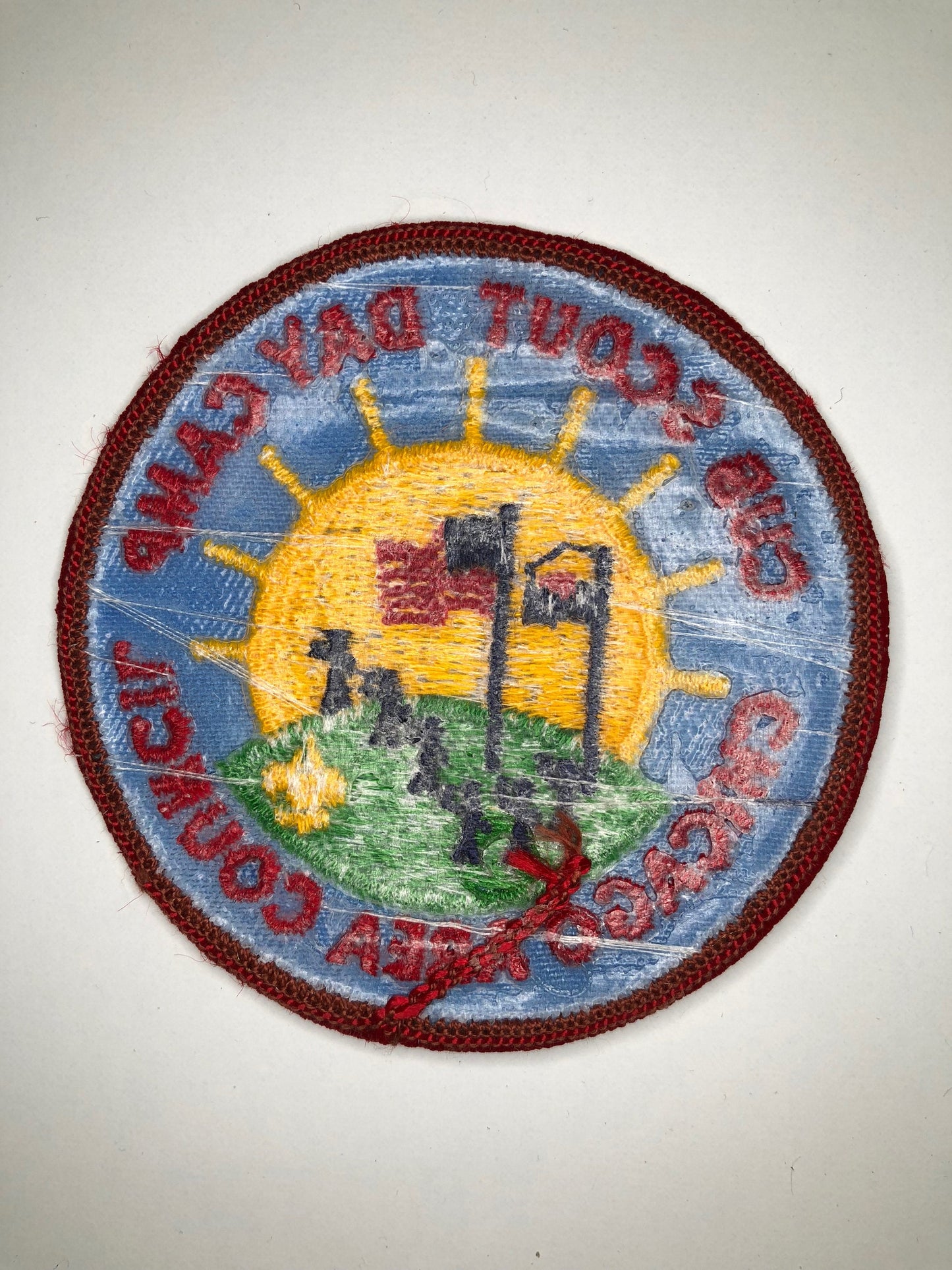 Cub Scout Day Camp Chicago Area Council Iron-on Vintage Patch