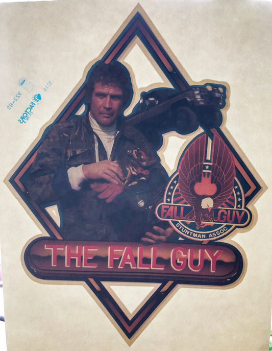The Fall Guy TV Show with Lee Majors Iron On Heat Transfer
