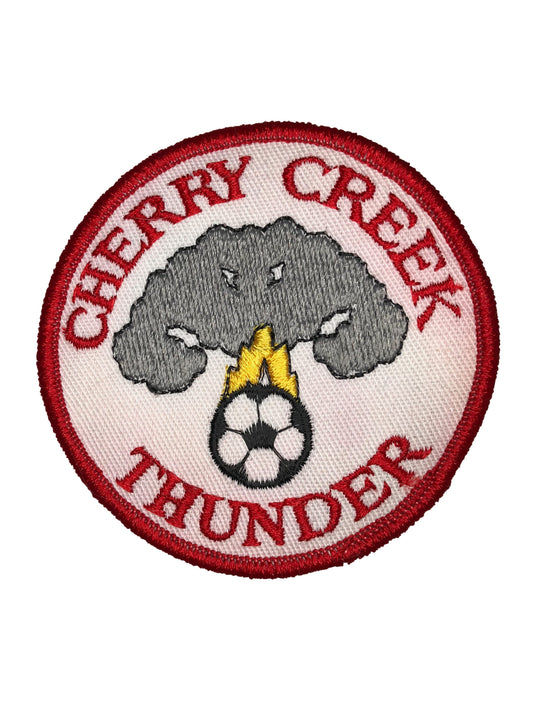 Cherry Creek Thunder Soccer Iron-on Vintage Patch