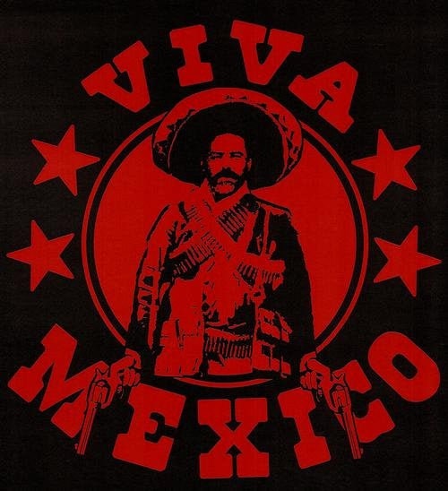 Viva Mexico Vintage Iron On Heat Transfer