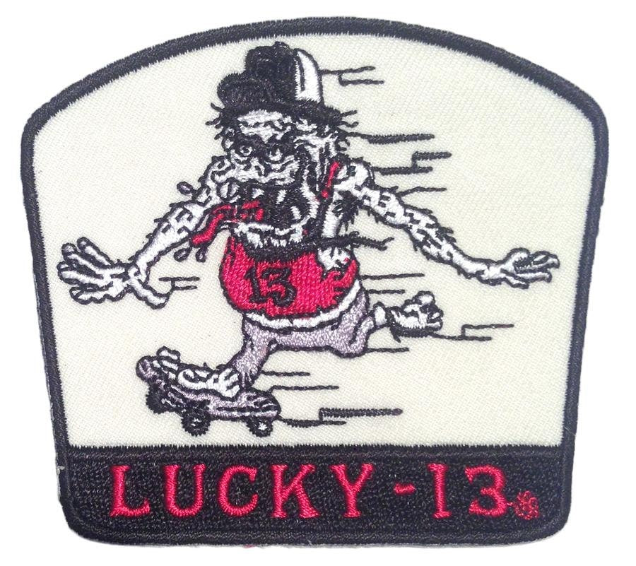 Lucky 13 Speedster Monster Patch – Vintage Iron-ons