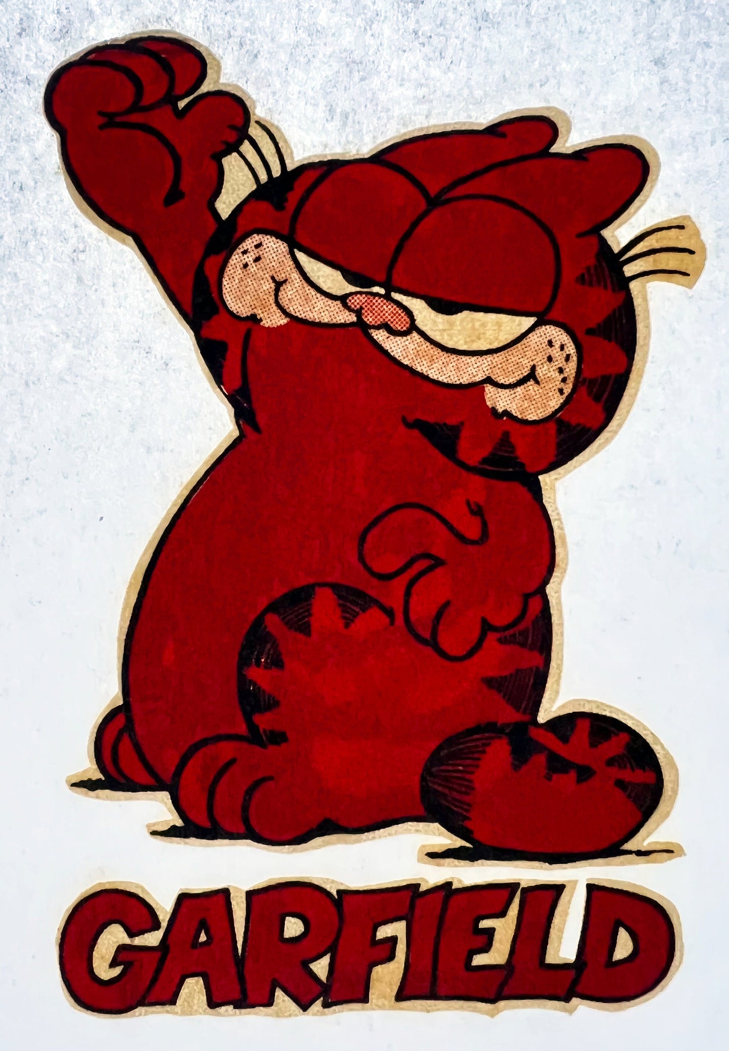 Garfield the Cat Vintage Iron On Heat Transfer