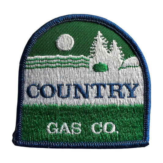 Country Gas Co. of Crystal Lake, IL Iron-on Vintage Patch