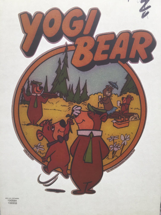 Yogi Bear Vintage 1978 Roach Incorporated Iron On Heat Transfer
