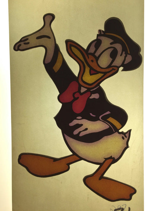 Donald Duck Vintage Iron On Heat Transfer